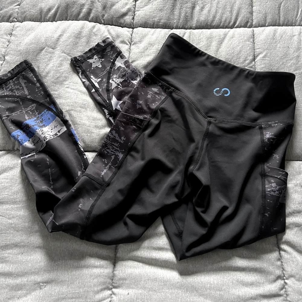 Curves N Combatboots leggings